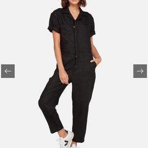 Mate the label linen jumpsuit